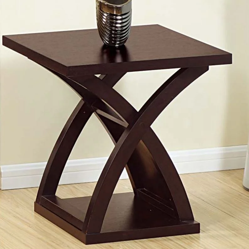 Chinese Living Room Wooden Epoxy Coffee Tea Table