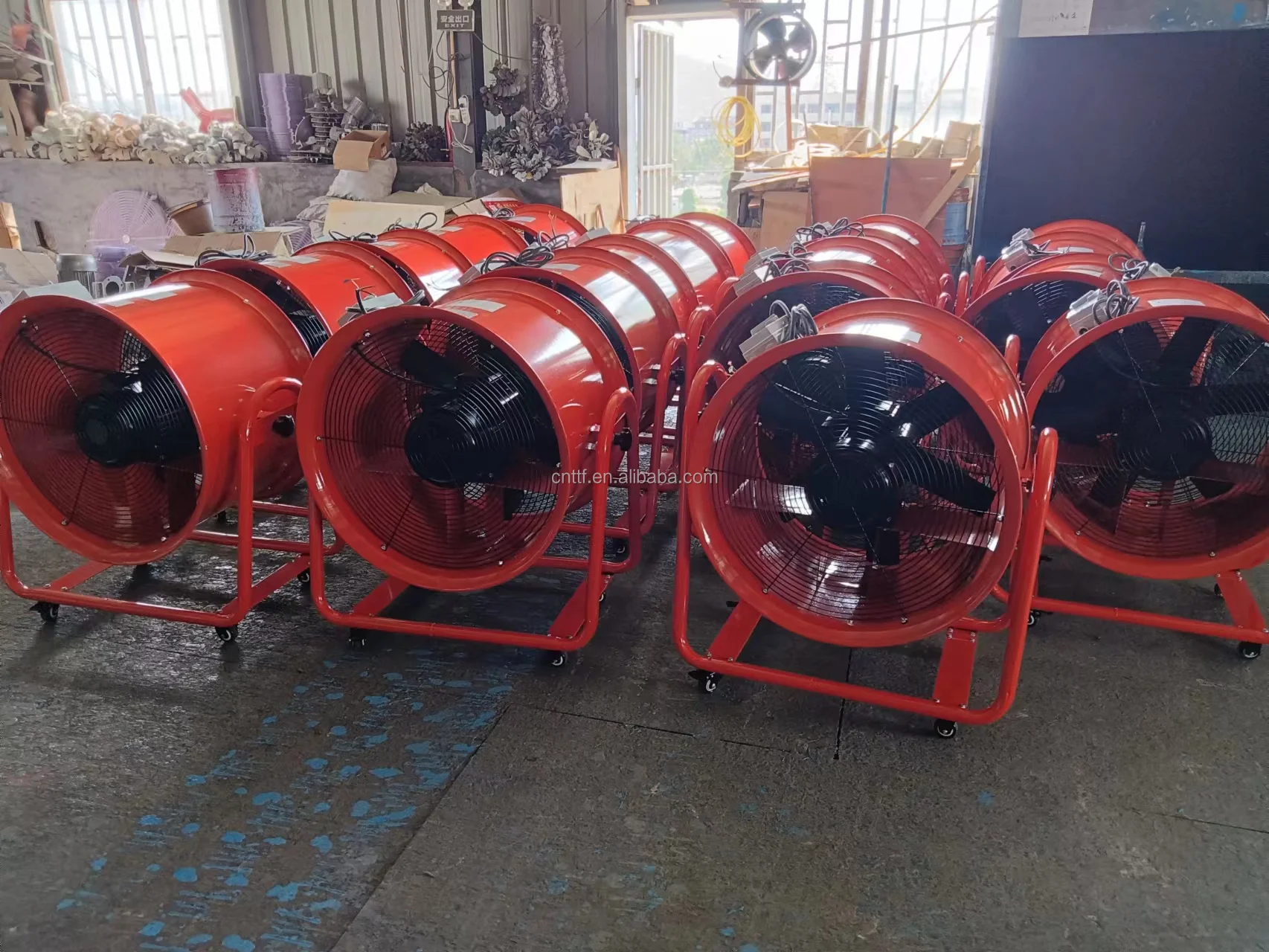 Movable Axial Ventilation Fan, 14'', 350mm, 2900rpm, 220V/380V - detail 18