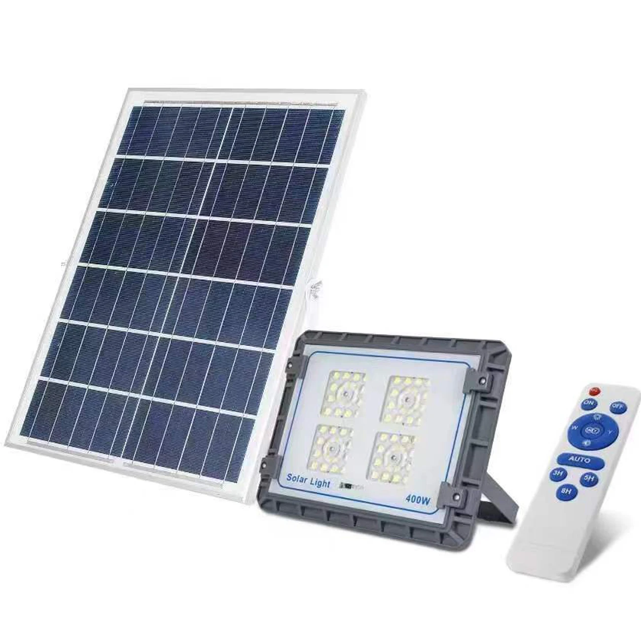 Factory cheap wholesale solar power 200W 400W 600W solar LED floodlight with remote control