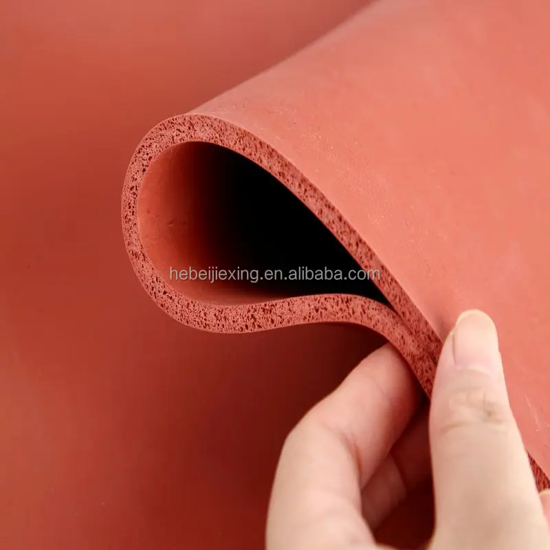 Silicone foam board, silicone rubber board, hightemperature resistant