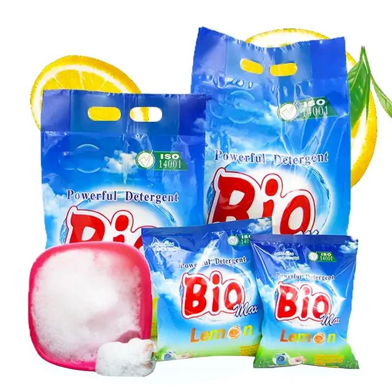 High Quality Strong Stain Washing Powder Detergent Soap Disposable for Apparel Lavender Lemon Jasmine Fragrances supplier
