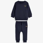 Children's Embroidery Patterns Custom Pure Colors Lit Girl Children's Sport Suits Baby Kids Clothing Set
