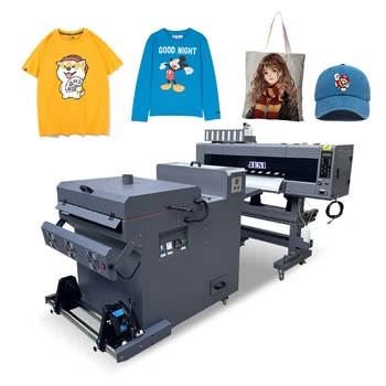 Digital pattern DIY impresora dtf printer 60 cm Digital printing 24 inch dtf printer and shaker