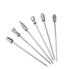 Cocktail Picks Reusable Stainless Steel Cocktail Picks Fruit Stick