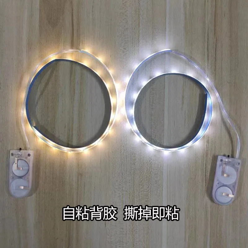 1 meter waterproof 5050 24 keys remote holiday christmas 100cm 5V DC RGB Multi Colors led battery box strip Light