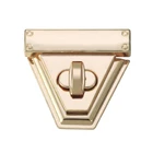 Bag Metal Fittings OEM ODM Hardware Purse Twist Lock Bag Metal Fittings Fashion Metal Locks For Handbags