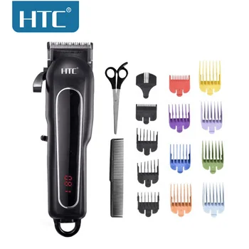 HTC CT-8089 original Hair Trimmer  cordless  Professional With the display hair clipper