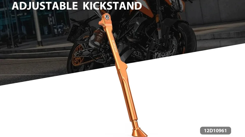 Nicecnc Aluminum Adjustable Kickstand Side Stand For Ktm