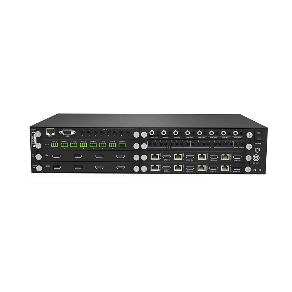 8x8 HDbaset matrix 4K60hz 4:4:4 8x HDMI inputs 8x HDbaseT out puts 8x8 HDMI matrix