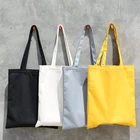 Tote Bag Promotional Cotton Tote Bags Custom Logo Printed Promotional Organic Cotton Canvas Grocery Tote Bag