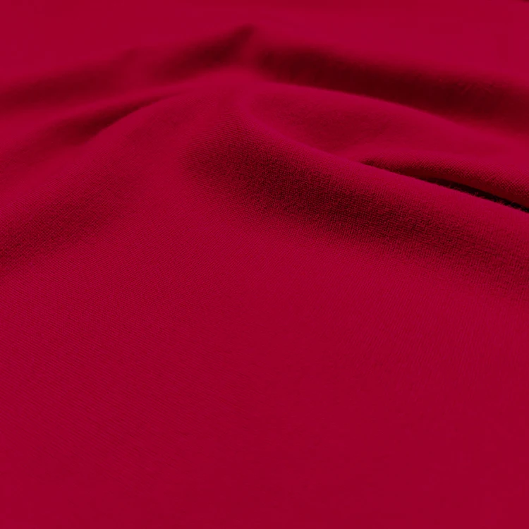 New Fashion Solid Knitted Stretch Rayon Nylon Material Ponte Punte Roma Fabric for Garment factory