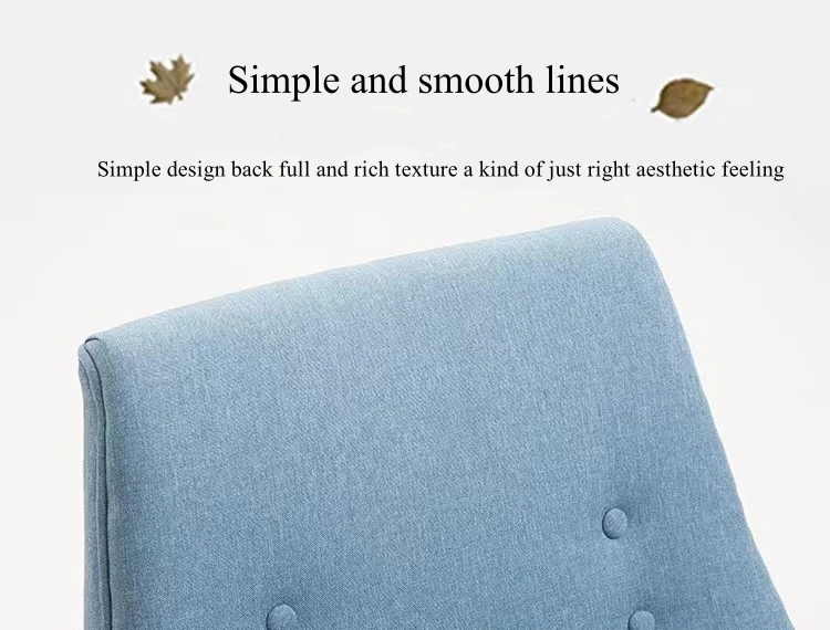 Single Sofa Light Luxury Nordic Modern Simple Home Computer Sofa Chair Back Bedroom Study Lazy Sofa supplier