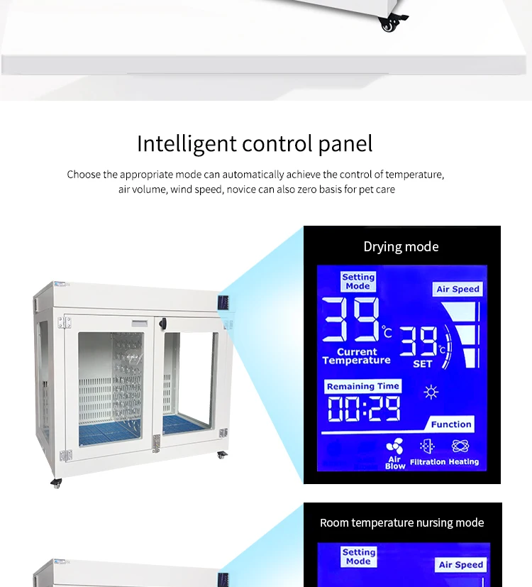 Automatic Pet Cat Grooming Hair Dryer Machine Large Smart Automatic Hair Blower Drying Box for Dogs