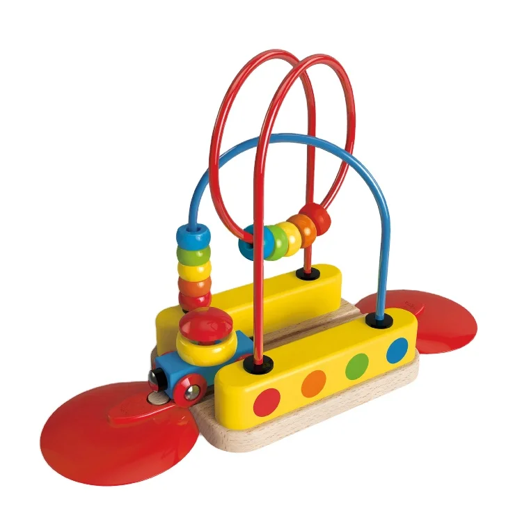 Hape Toys Totally Amazing Countdown Children's Activity Wooden Bead Maze Toy 