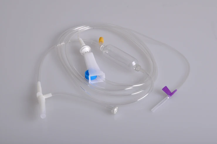 product excellent quality and reasonable price iv infusion set  luer slip connector iv infusion set with ce-83