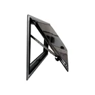 2021 Popular Black New Design Products Custom Double Layer Extrapolated Aluminum Alloy Caravan Rv Windows