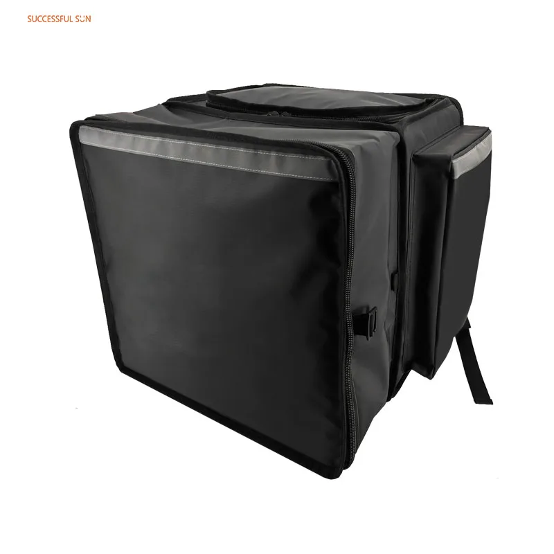 Custom Big Capacity High Quality Food Delivery Bags Thermal Insulated Hot Food Delivery Bag manufacture