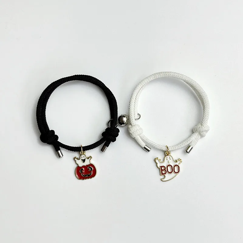 Adjustable Charm Bracelet For Couples Magnets Attract Magnet Attracts