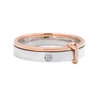 Ring Rose Gold Ring 2021 Pure Ring For Men Mixed Fashion 18K Rose Gold Diamond Ring