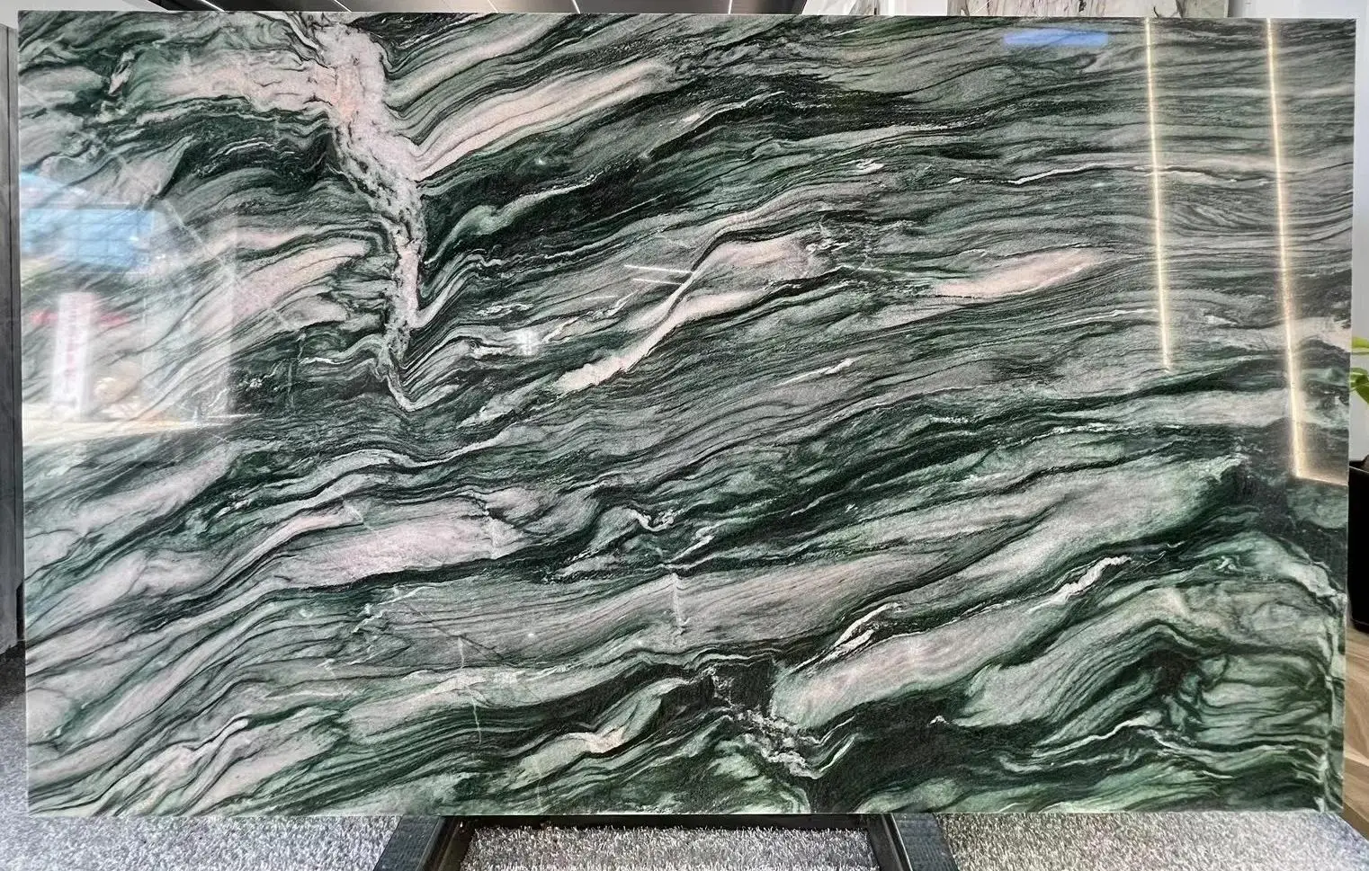 product modern luxury high quality natural green granite kitchen and bathroom countertop for indoor hotel villa wall floor stairs-8
