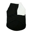 Cotton Summer Clothes Cotton Wholesale Luxury Plain Color Pet Organic Cotton Designer Small Dogs Summer Clothes
