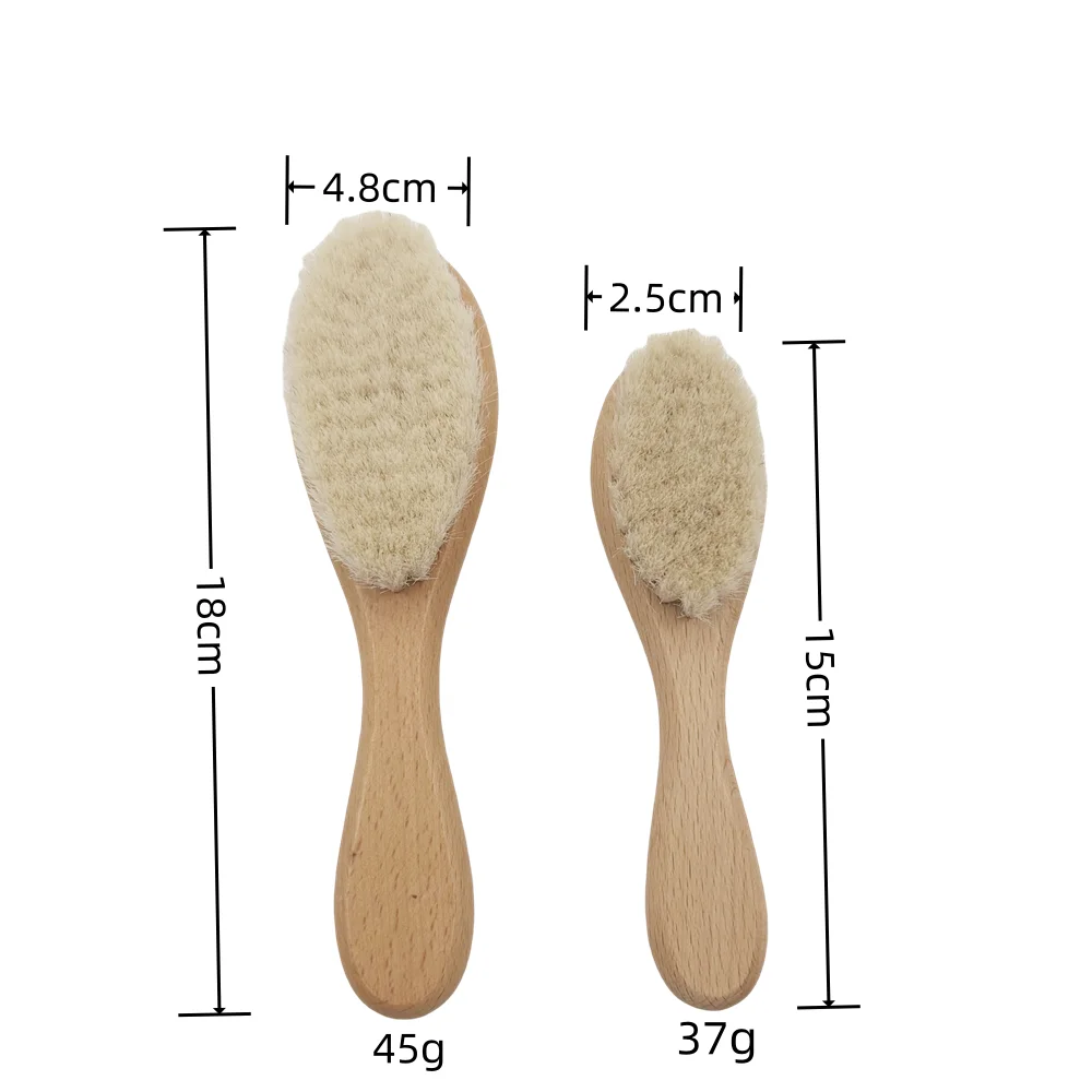 100 Natural Eco Friendly Soft Wool Bristle Baby Hair Brush Buy 100 Natural Reycled Eco