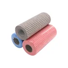 Kitchen Towel Customized Printed Polyester Spunlace Fabric Reusable Kitchen Towel Cleaning Cloth Roll Non Woven Lazy Rag