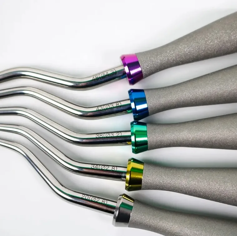 5pcs Dental Surgical Implant Dentium Xof Angled Osteotome Kit Buy