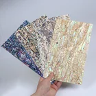 Shell New Zealand Natural Soft Bendable Abalone Shell Sheet For DIY Accessories Decoration Materials