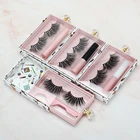 Own Brand Mink Eyelashes Vendor Private Label Custom Real 3D Mink Eyelashes Vendor Own Brand Manufacturer