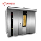 Commercial Industrial Electric Diesel Gas Bakery Oven Cake Cookies Rotary Oven For Pizza Bread For Sale