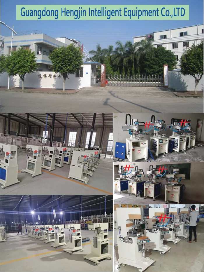 hengjin disposable cup automatic cylindrical screen printing machine for bucket HS-1000R