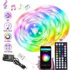 Rgb Led Strip Led Rgb Strip Light New 5050 2835 Waterproof Wireless No Need Match Up App Remote Rgb Led Strip Light//