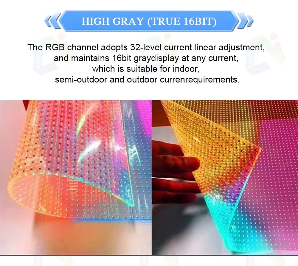 product new year flexible led film display indoor stage led video wall transparent led screen shopping malls transparent led display-11