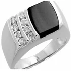 Latest Ring Latest 9925 Sterling Silver Jewelry White Gold Ring Men