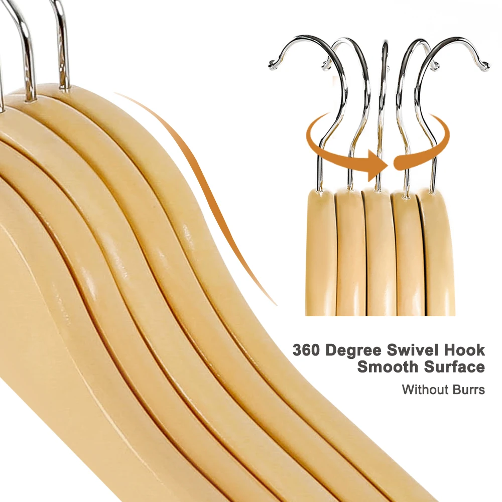 wooden hangers