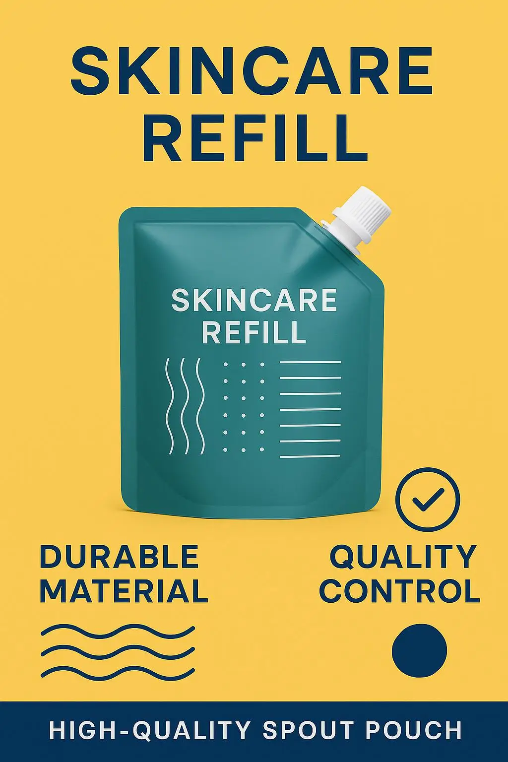 Reusable Liquid Cosmetic Spout Pouch Refill Bag for Shampoo & Skin Care - detail 11
