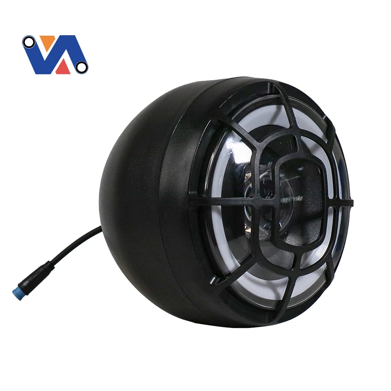 led front light with mounting bracket for ouxi v8 48v high intensity fat bike accessory oxv8 07-6