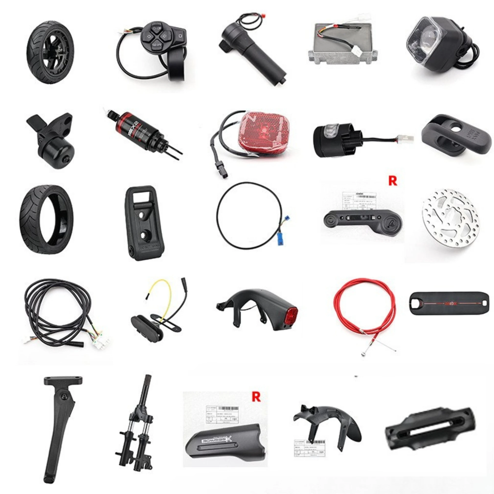 Original Electric Scooter Accessories for MAXG3 Ninebot MAXG3 Dashboard Tire Motor Fender Shock Absorber Headlight Floor Mat