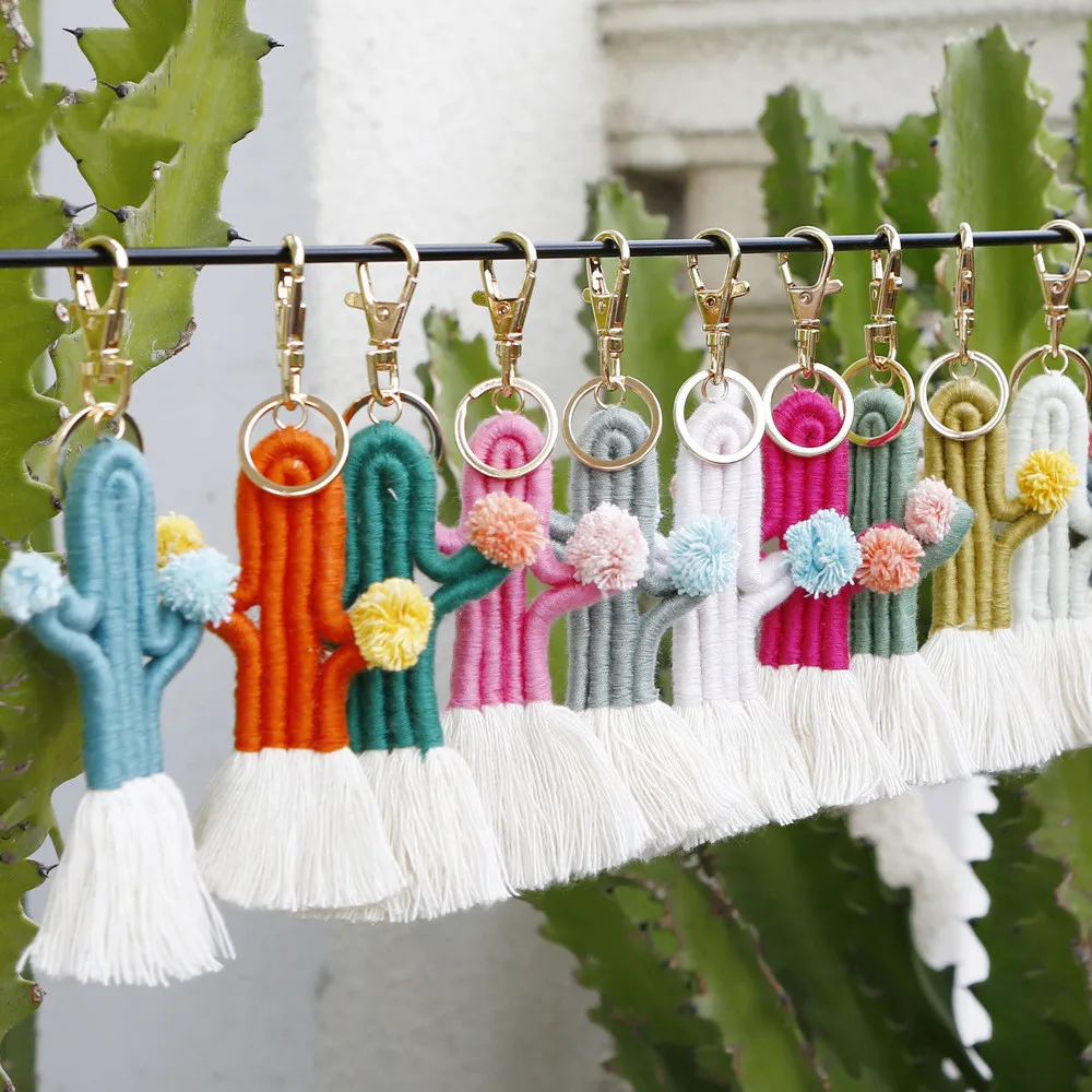 I-BOSOM Boho Pom Pom Tassel Bag Charm