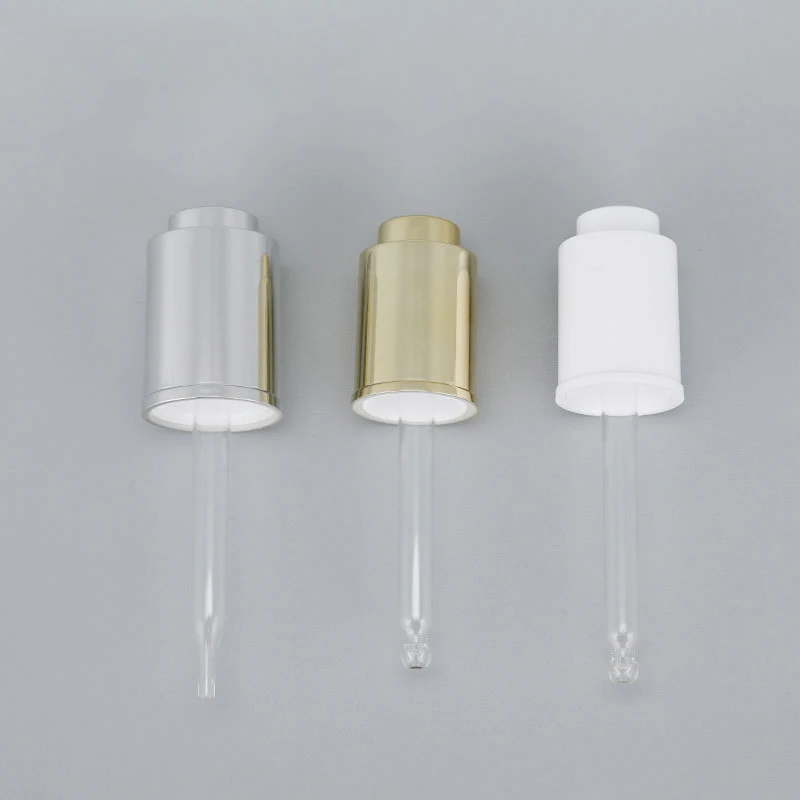 410  hot sale plastic pressed dropper cap essential oil essence dropper cosmetic dropper355-30