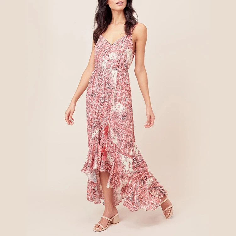 Jordana Paisley Printed Dress Maxi ...