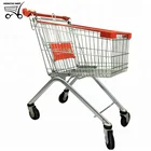 Supermarket Shopping Trolley High Quality Unfolding Metal Shopping Cart Trolley Used In Supermarket