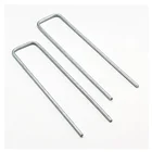 U Nail Galvanized U Shape Pins Ground Grass Cloth Steel Nail