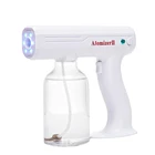 6W 800ml Disinfection Blue Light Nano Disinfection Spray Gun Mist Maker Fogger Atomizer Nano Steam Gun