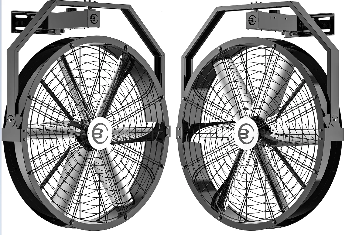 Large Fan, 3.94ft, 0.55kw, PMSM - detail 10