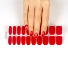 Gel Nail Strip New Style Private Custom Nail Polish Strips Real Stickers Gel Nail Sticker