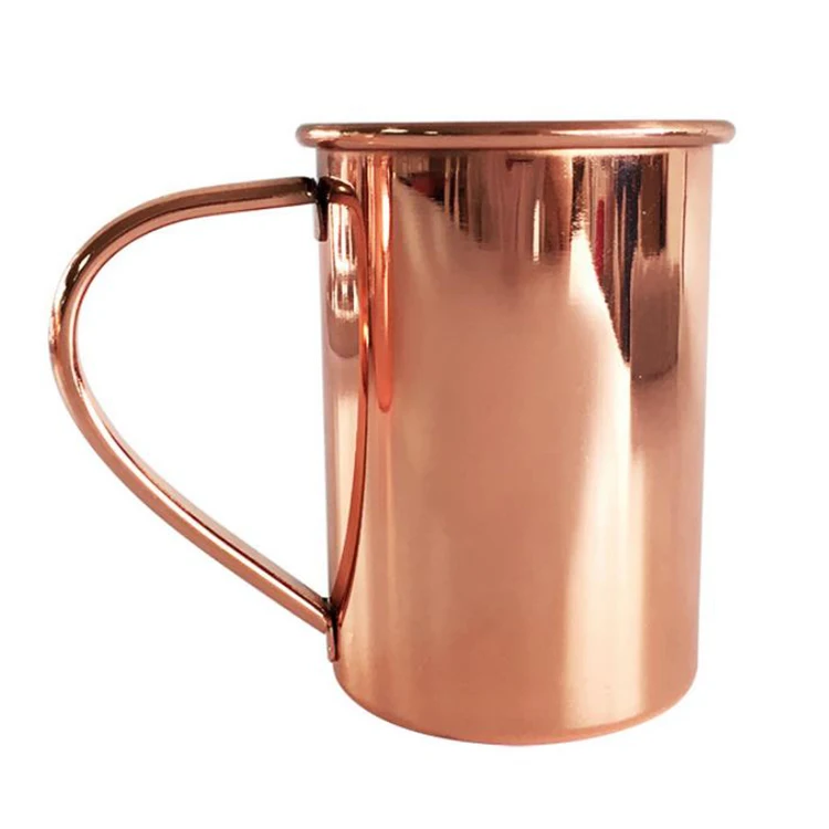 Wholesale High Quality Simple Creative Coffee Milk Beer Customize Logo Stainless Steel Mug With Handle