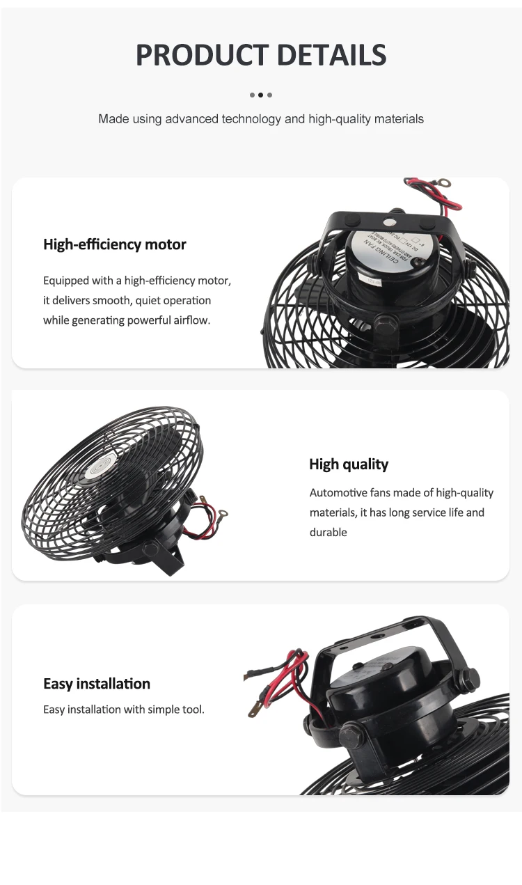 Powerful Silent Cooling Fan, HF321, 12V, 24V - detail 16
