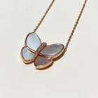Butterfly Butterfly New The Manufacturer Carefully Manufactures Silver Butterfly Necklace